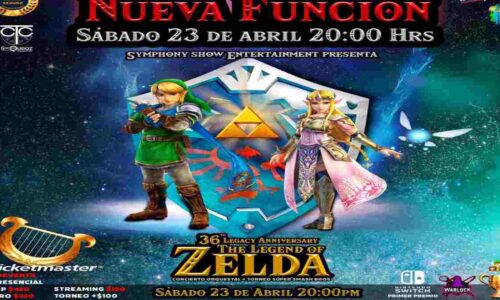 The Legend of Zelda festeja su aniversario 36 con orquesta en Coyoacán