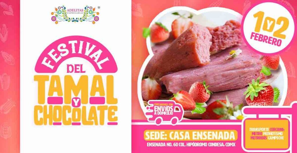 Feria del tamal y el chocolate 2023 en Alcaldía Cuauhtémoc